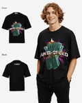 G WEST ANTI GREED OVERSIZED T-Shirt Mens G West