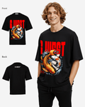 G WEST AQUA HARMONY OVERSIZED T-Shirt Mens G West