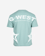 G West Mens Arch Logo Oversized Tee G West