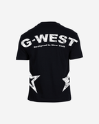 G West Mens Arch Logo Oversized Tee G West