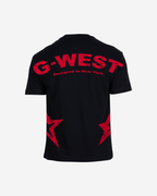 G West Mens Arch Logo Oversized Tee G West