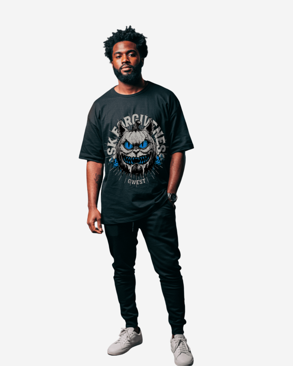 G West Ask Forgiveness Oversized Men's T-Shirt G West