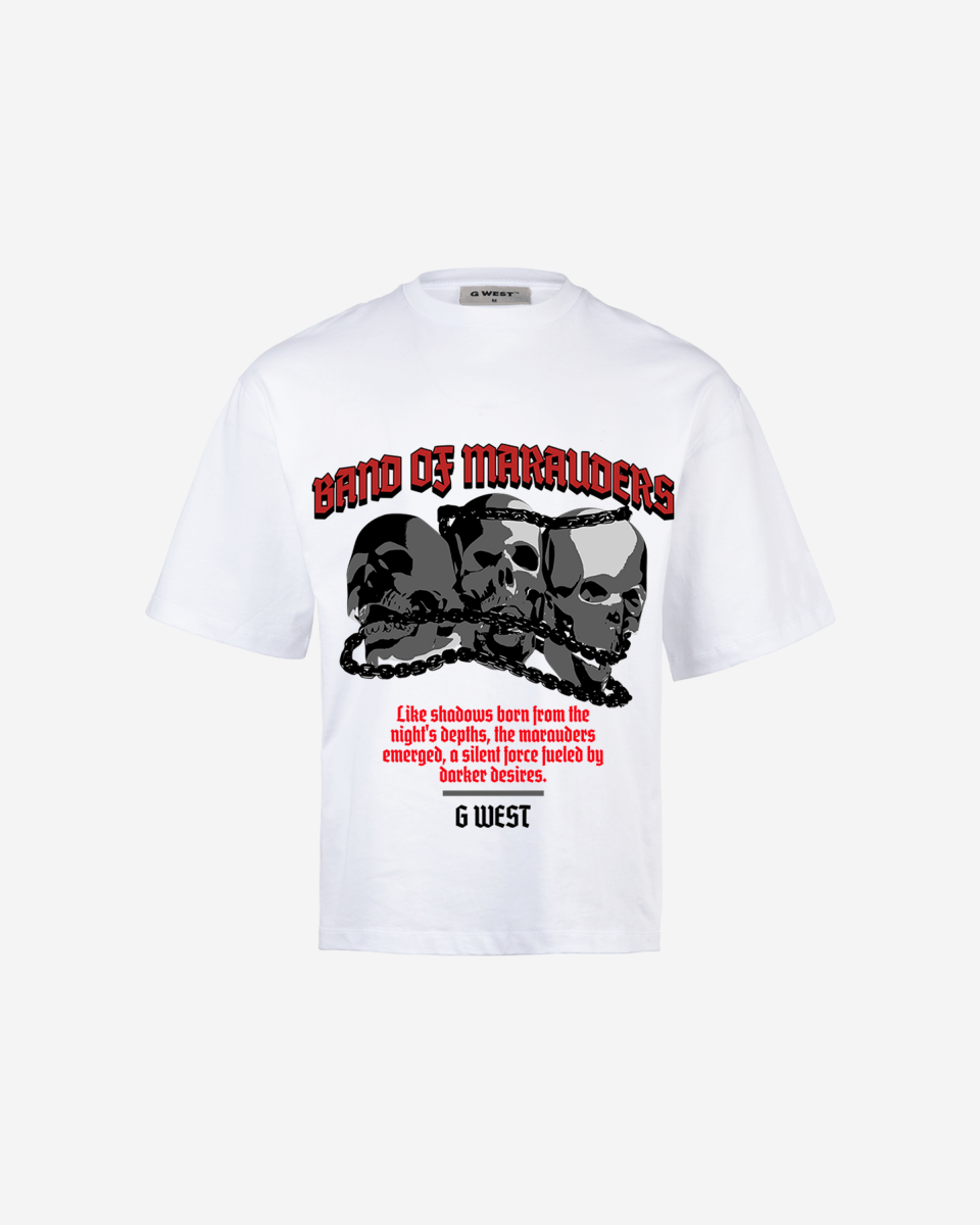 G WEST BAND OF MARAUDERS OVERSIZED T-Shirt Mens G West