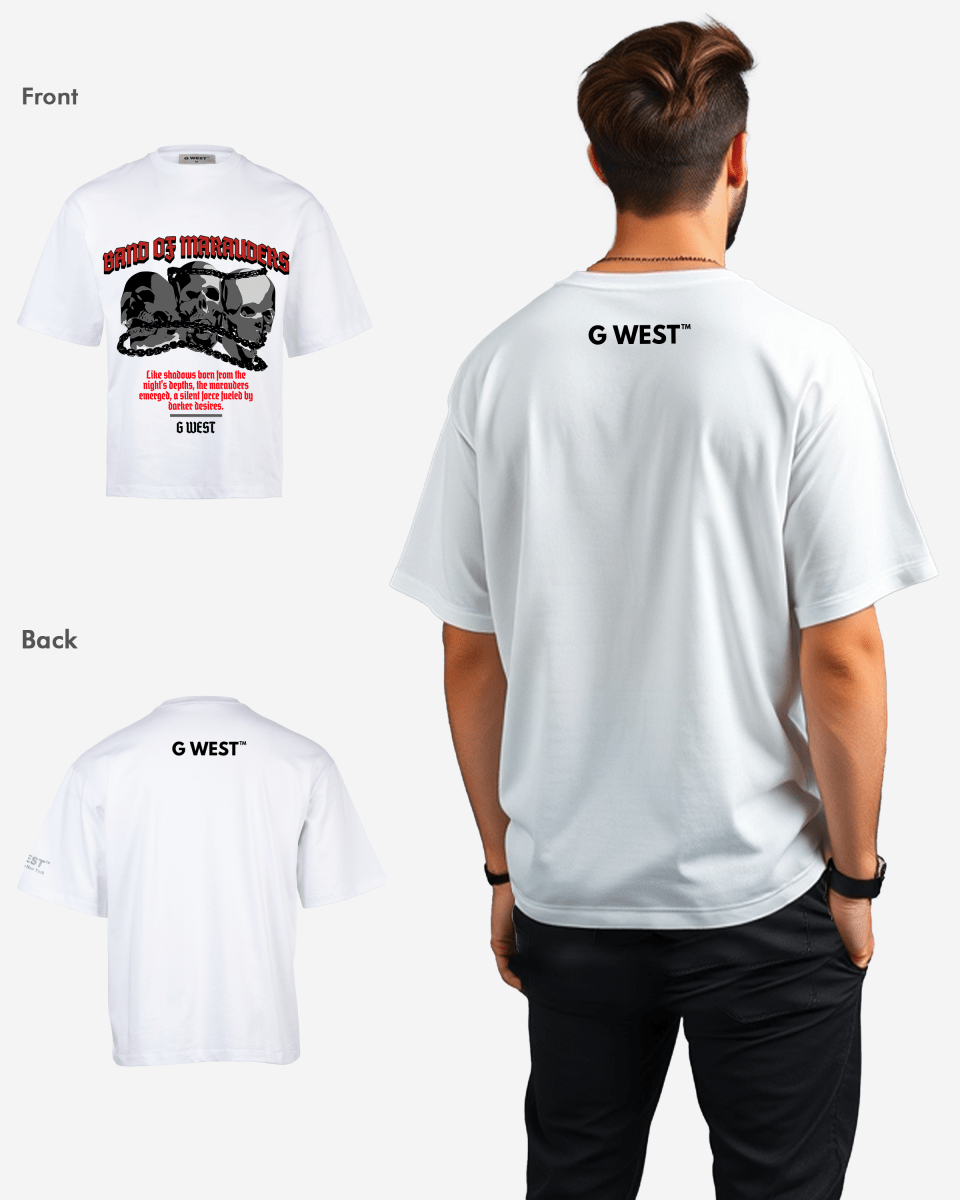 G WEST BAND OF MARAUDERS OVERSIZED T-Shirt Mens G West
