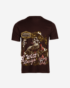 G West Mens Being Enlightened Acid Wash Premium Oversized Tee G West