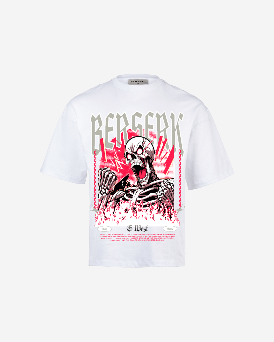 G WEST BERSERK OVERSIZED T-Shirt Mens G West