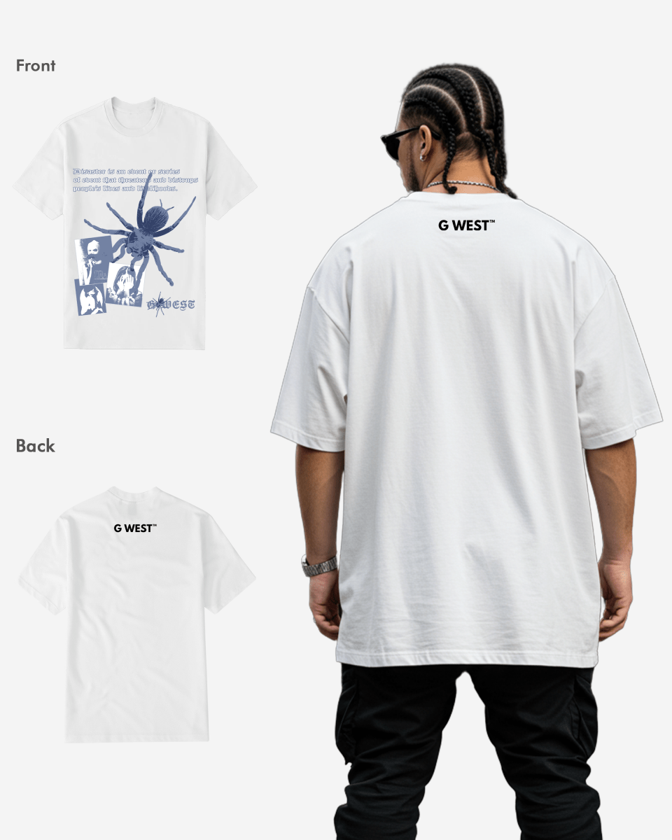 G West Big Spider Life Style T-Shirt Big and Tall Mens G West