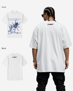 G West Big Spider Life Style T-Shirt Big and Tall Mens G West