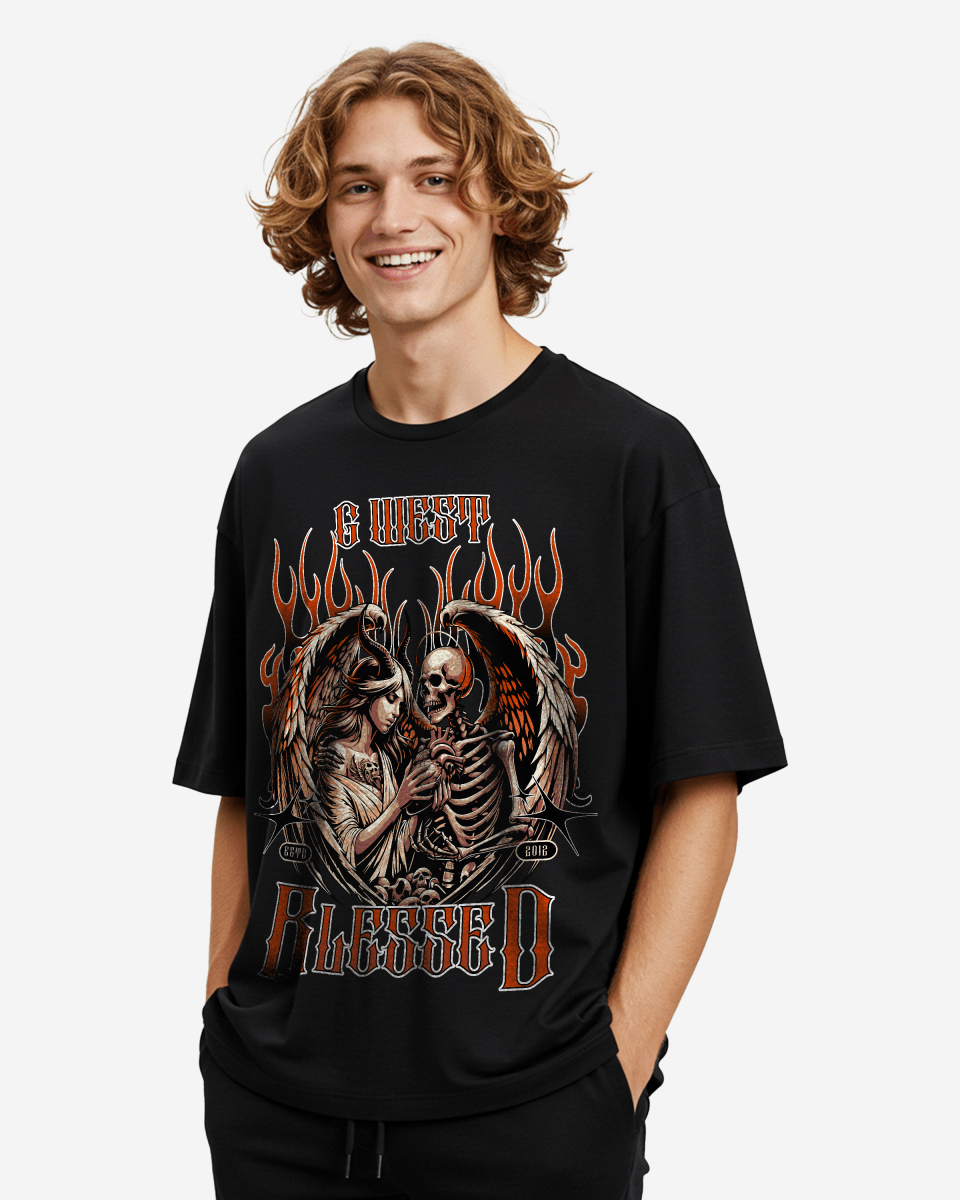 G West Blessed Oversized Tee G West