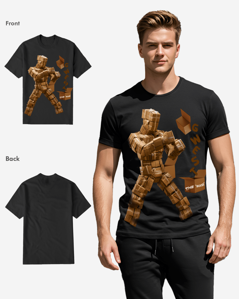 G West Mens Box Man Tee G West
