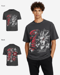 G West Mens Breaking The Cycle Oversized  Tee G West