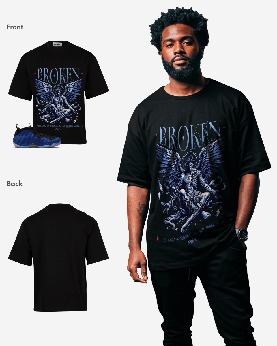 G West Broken Oversized Men's T-Shirt G West