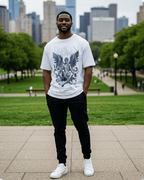 G West Broken Oversized Men's T-Shirt G West