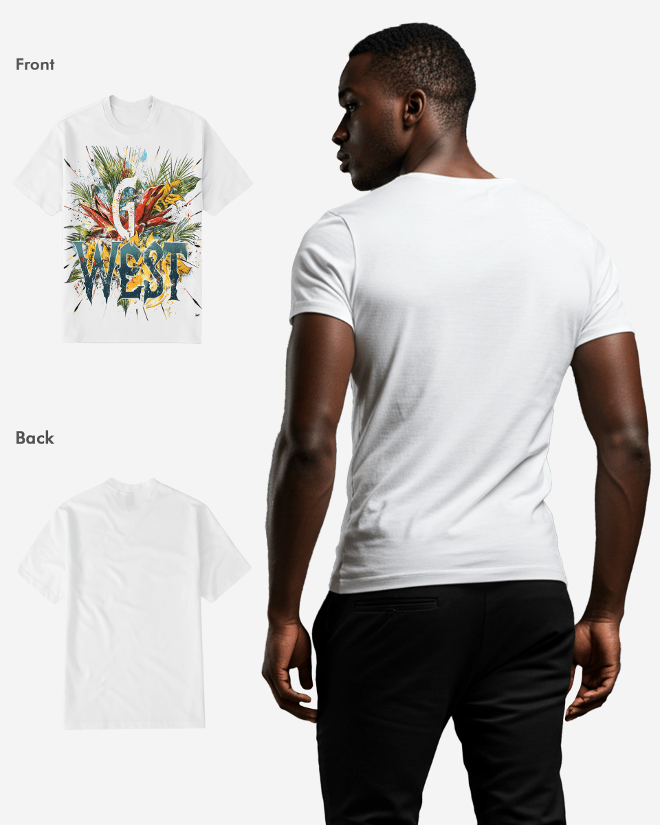 G West Mens Cali Vibes Tee G West