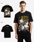 G West chained perception oversized T-Shirt Mens G West