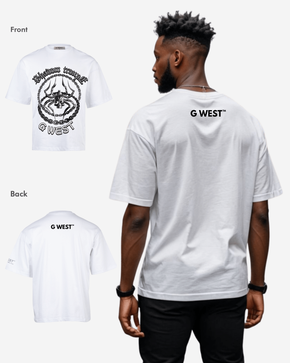 G WEST CHAINED TO THE STING OVERSIZED T-Shirt Mens G West