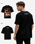 G WEST CLUB Oversized T-Shirt Mens G West
