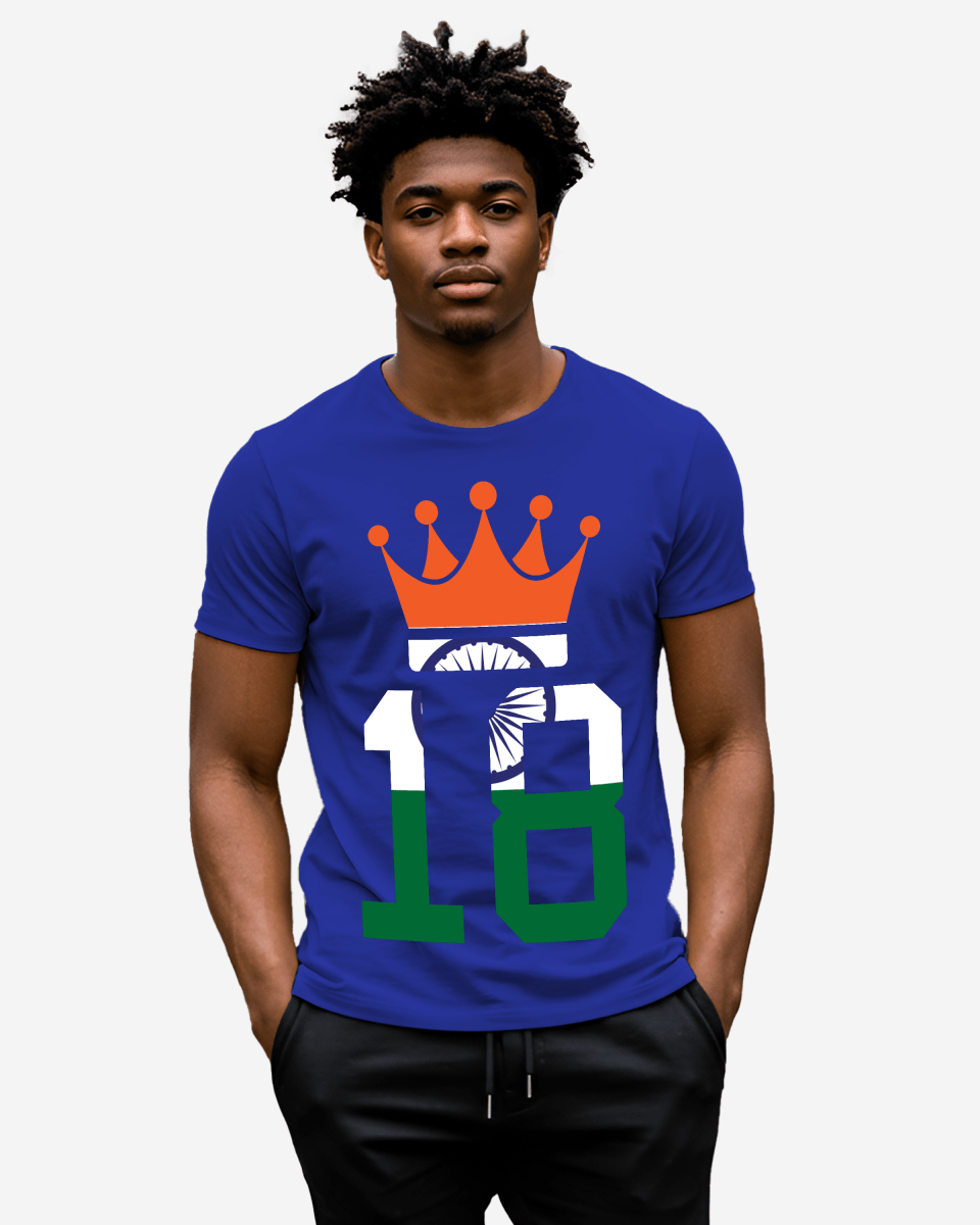 G West Cricket India King-18 T-Shirt : Gwdtfl2412 - 3 Colors G West