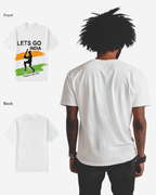 G West Cricket Lets Go India T-Shirt Mens G West