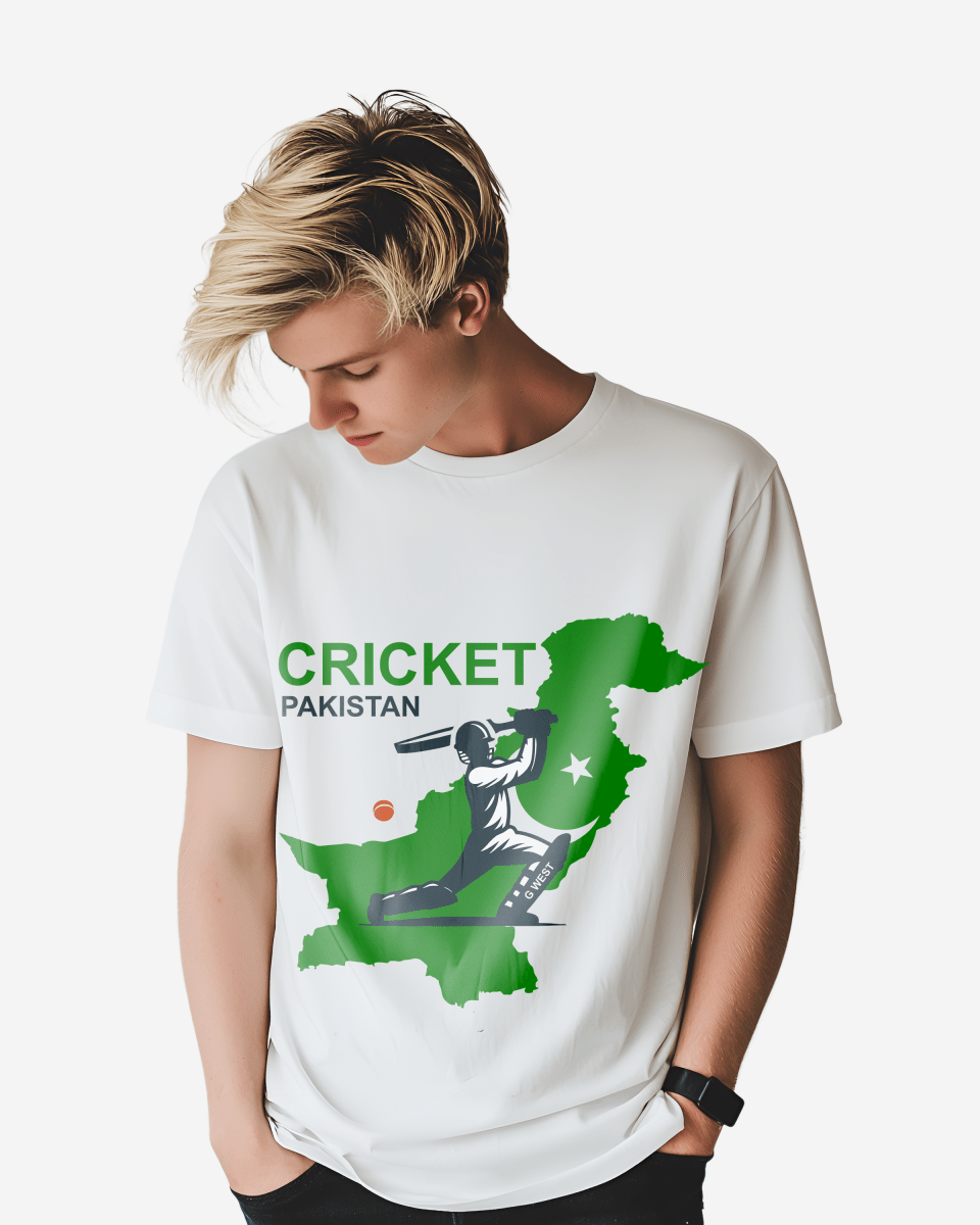 G West Cricket Pakistan T-Shirt Mens G West