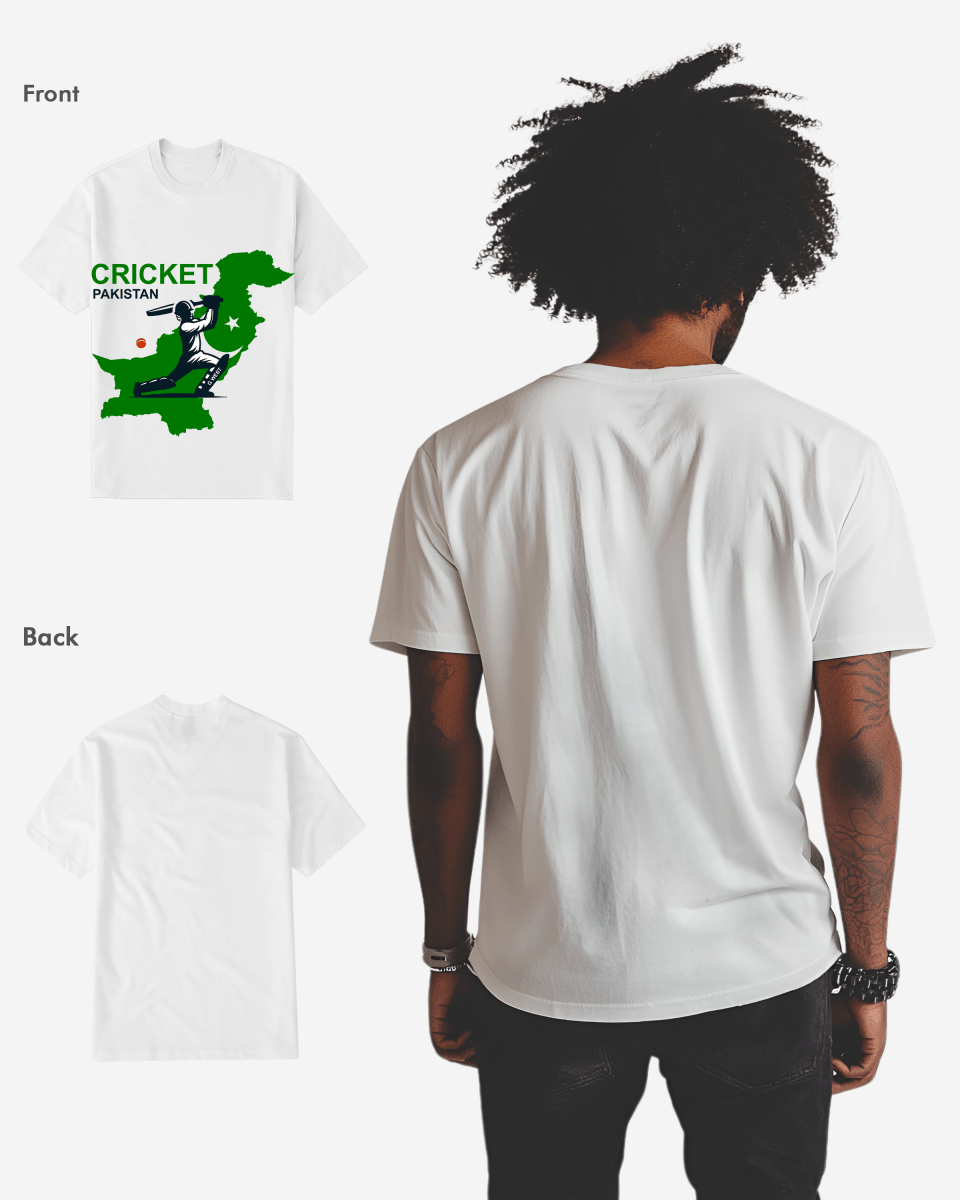 G West Cricket Pakistan T-Shirt Mens G West