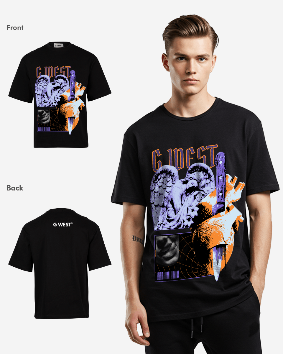 G WEST Cut to the core oversized T-Shirt Mens G West