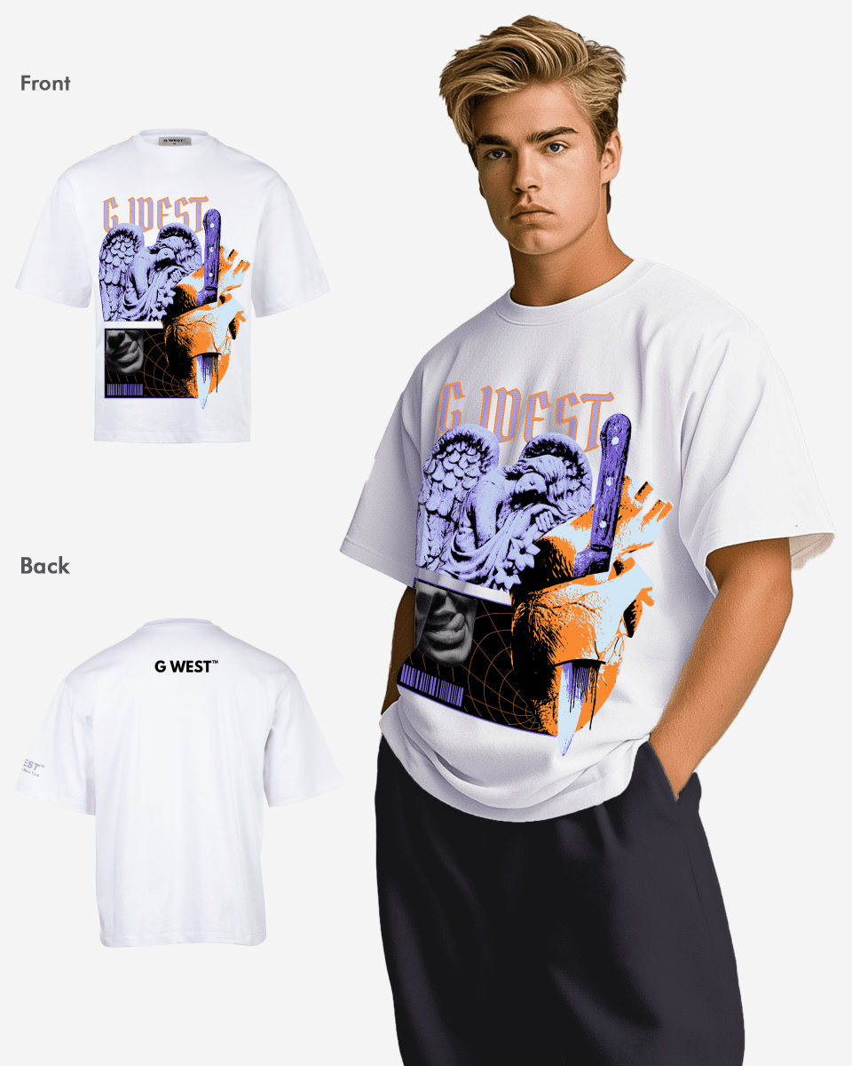G WEST Cut to the core oversized T-Shirt Mens G West
