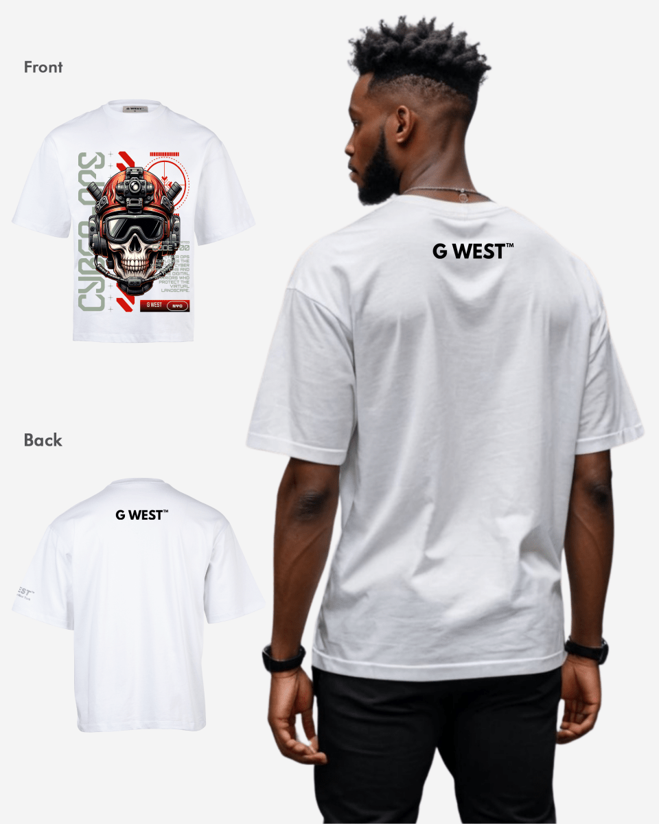 G WEST CYBER OVERSIZED T-Shirt Mens G West