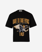 G WEST Dare To Take Bisks Oversized T-Shirt Mens G West