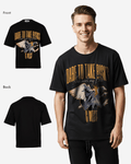 G WEST Dare To Take Bisks Oversized T-Shirt Mens G West