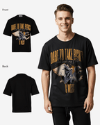 G WEST Dare To Take Bisks Oversized T-Shirt Mens G West