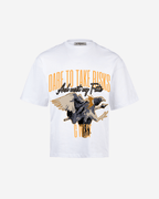 G WEST Dare To Take Bisks Oversized T-Shirt Mens G West