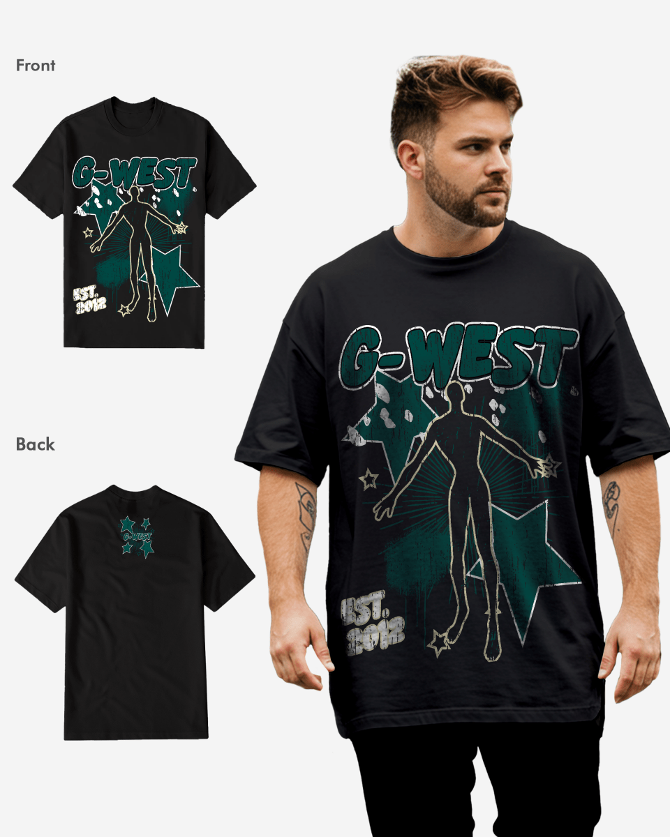 G West Dazzling Dynamo T-Shirt Big and Tall Mens G West