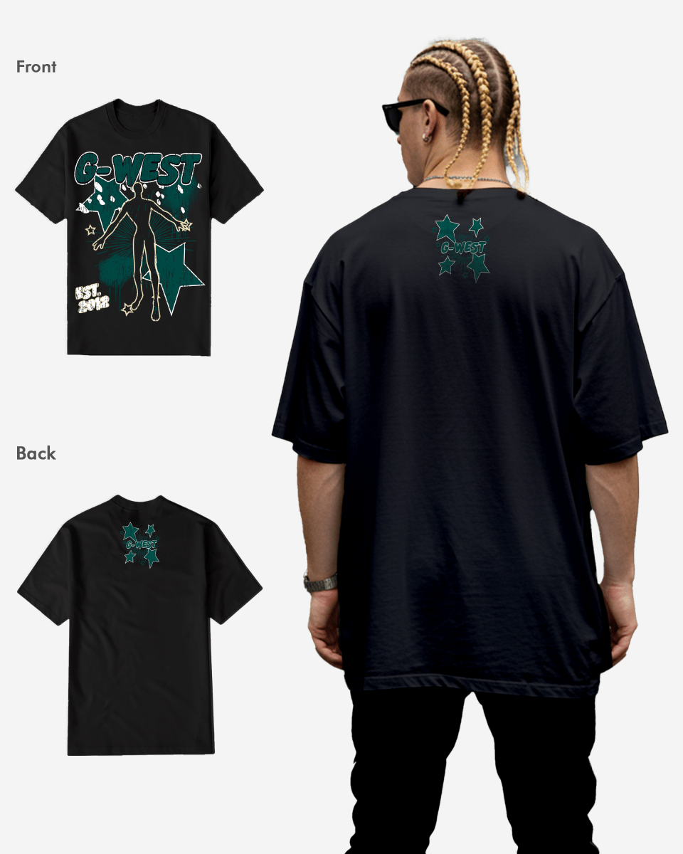 G West Dazzling Dynamo T-Shirt Big and Tall Mens G West