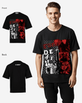 G WEST DEATH OVERSIZED T-Shirt Mens G West