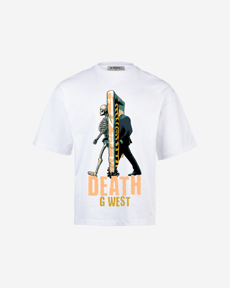 G WEST DEATH OVERSIZED T-Shirt Mens G West