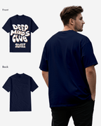 G West Deep Mind Club Distress graphic T-Shirt Big and Tall Mens G West
