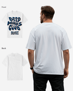 G West Deep Mind Club Distress graphic T-Shirt Big and Tall Mens G West