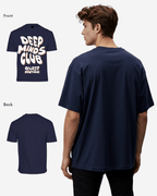 G West Mens Deep Minds Club Oversized Tee G West