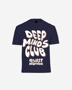 G West Mens Deep Minds Club Oversized Tee G West