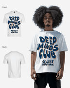 G West Mens Deep Minds Club Oversized Tee G West