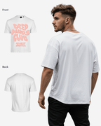 G West Mens Deep Minds Club Oversized Tee G West