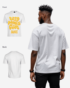 G West Mens Deep Minds Club Oversized Tee G West