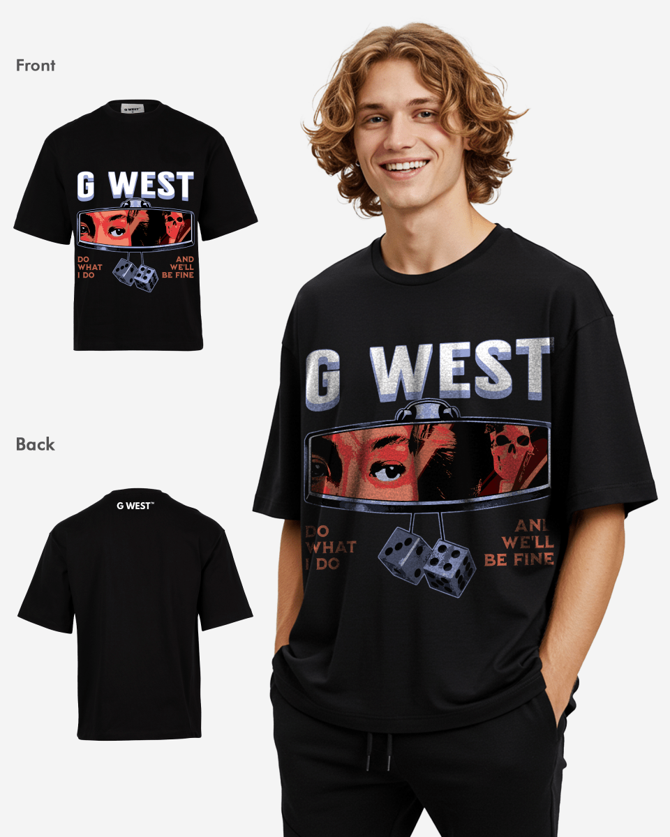 G WEST DO WHAT I DO OVERSIZED T-Shirt Mens G West