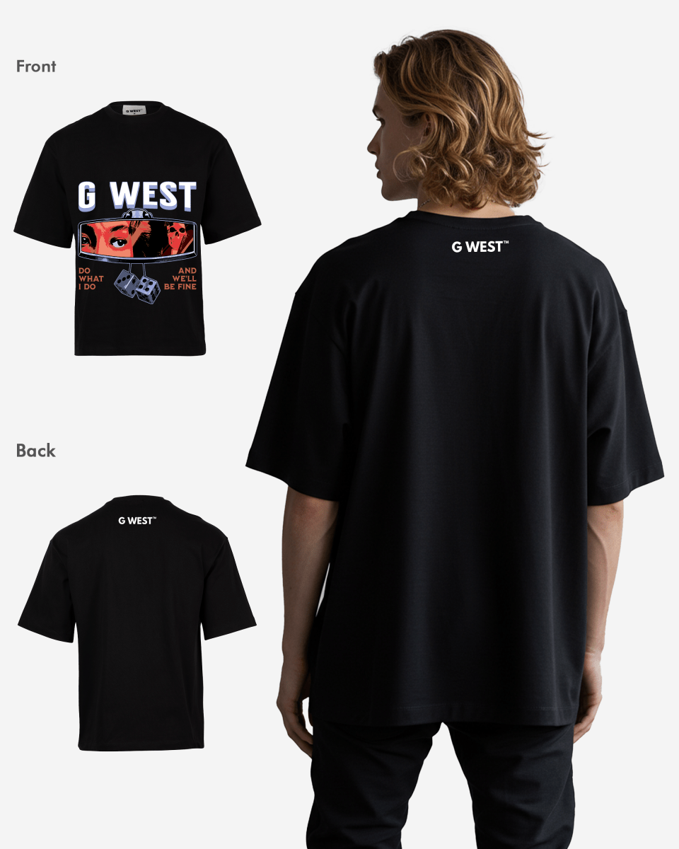 G WEST DO WHAT I DO OVERSIZED T-Shirt Mens G West