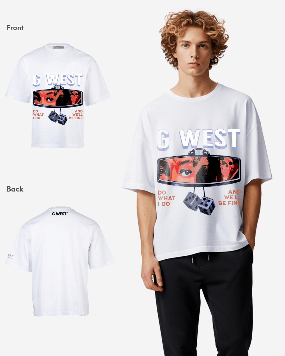 G WEST DO WHAT I DO OVERSIZED T-Shirt Mens G West