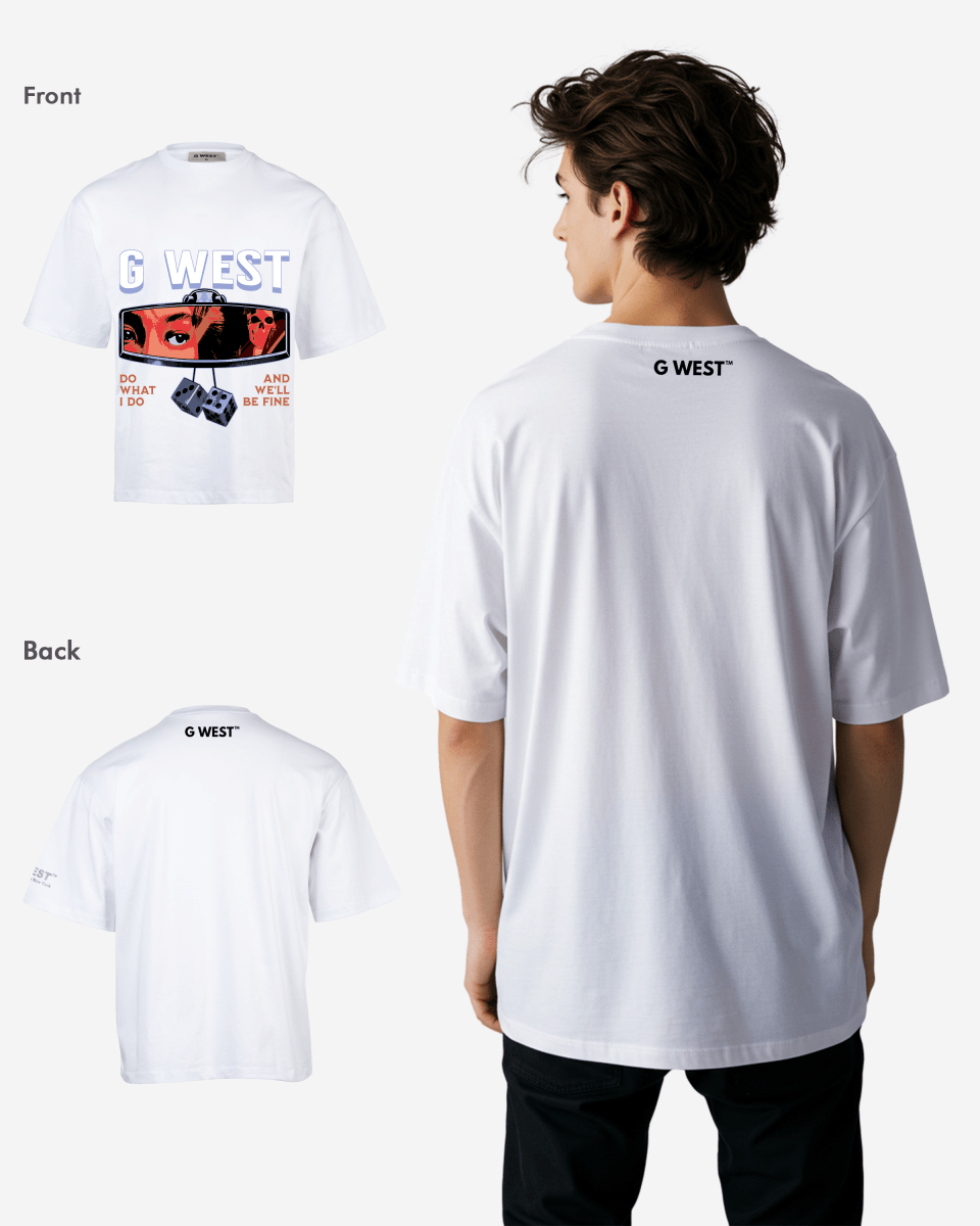 G WEST DO WHAT I DO OVERSIZED T-Shirt Mens G West
