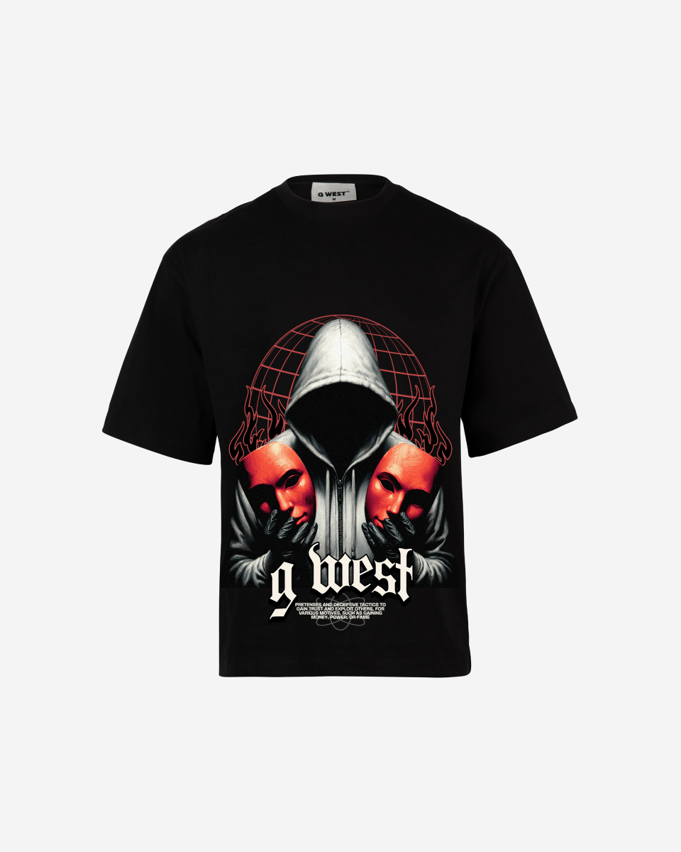 G WEST DOUBLE FACED OVERSIZED T-Shirt Mens G West