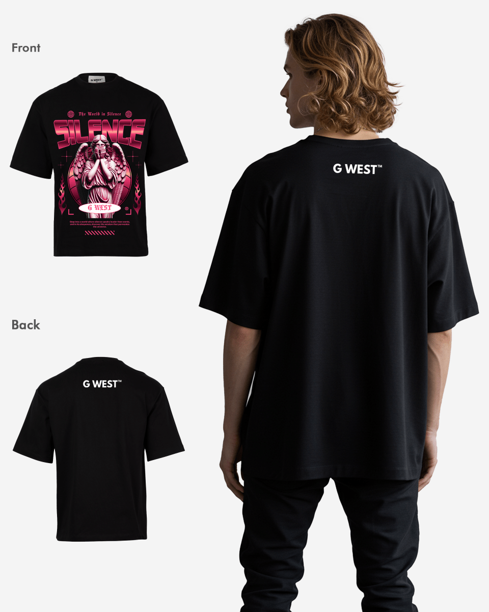 G WEST ECHOES OF SILENCE OVERSIZED T-Shirt Mens G West