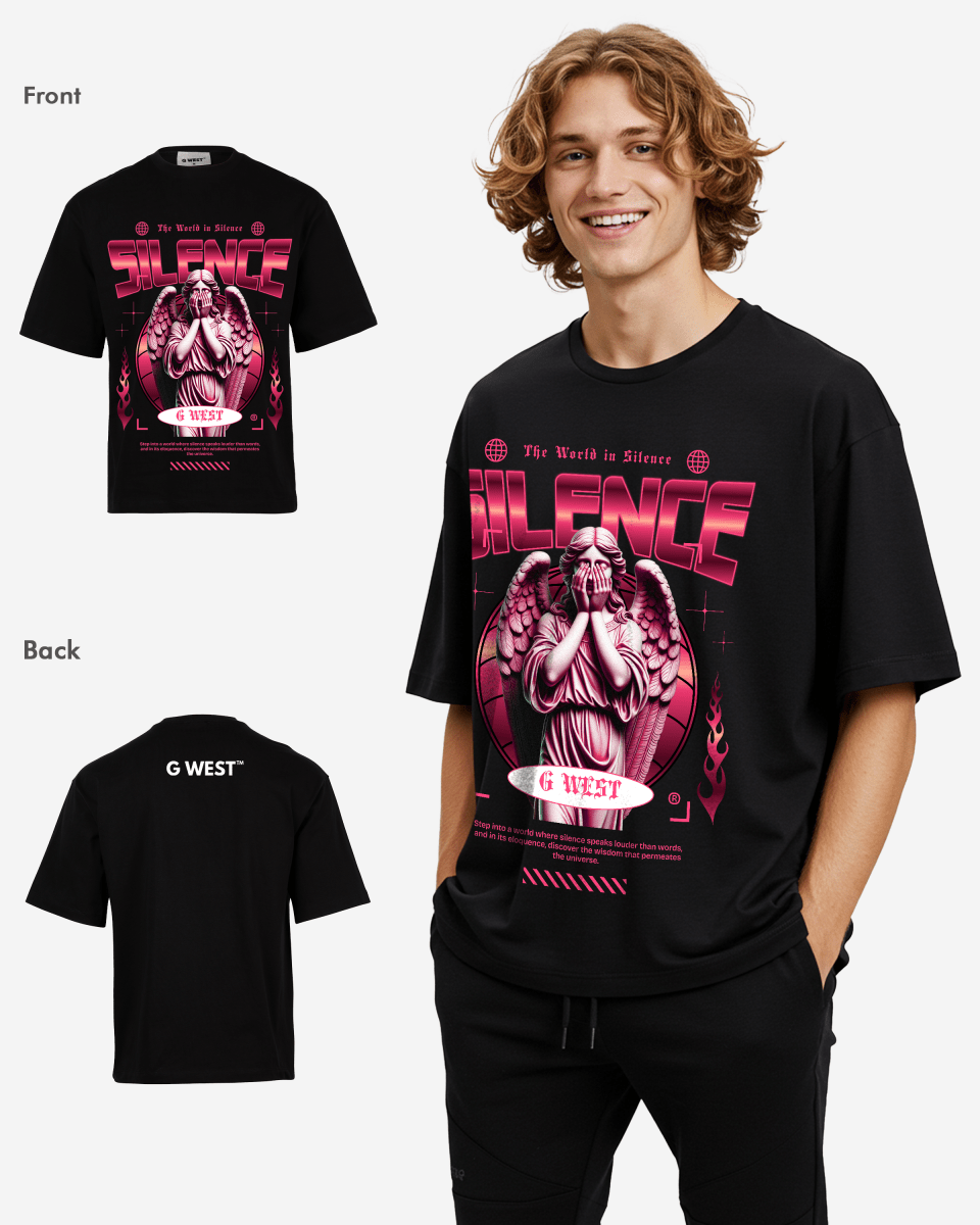 G WEST ECHOES OF SILENCE OVERSIZED T-Shirt Mens G West